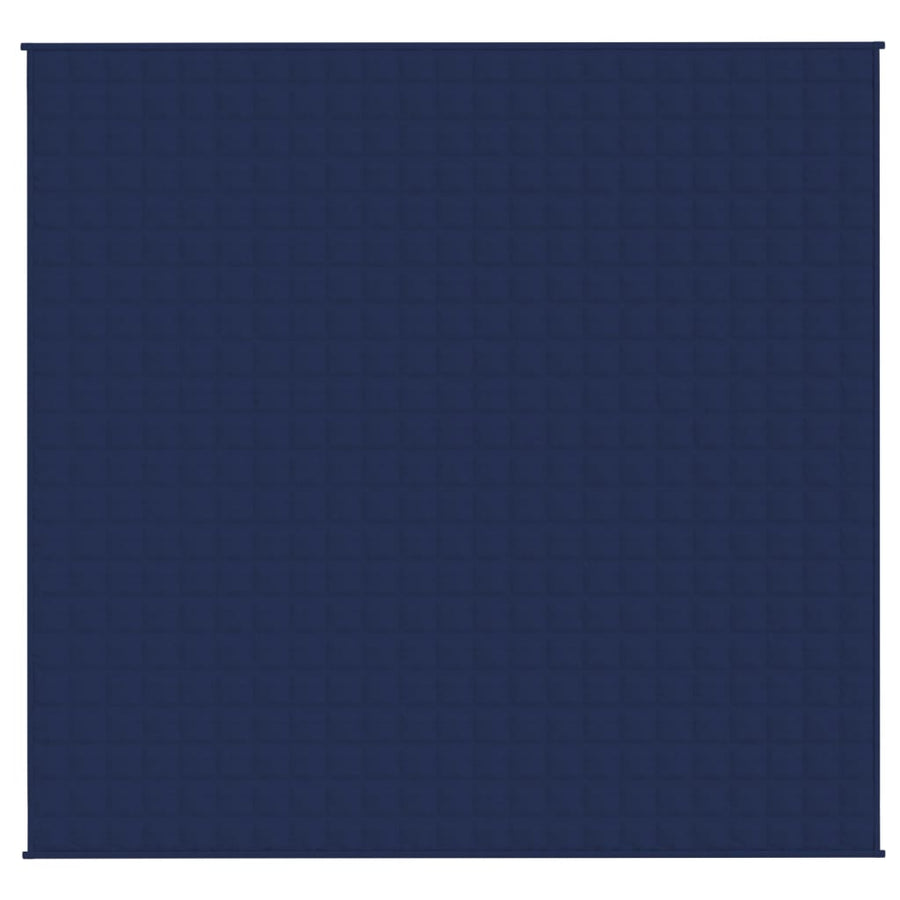 Verzwaringsdeken 220x235 cm 11 kg stof blauw 11 kg 220 x 235 cm