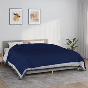 Verzwaringsdeken 220x260 cm 11 kg blauw