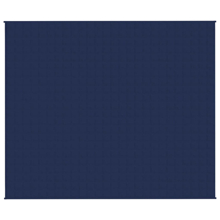 Verzwaringsdeken 5 Kg Stof Blauw 15 kg 220 x 260 cm