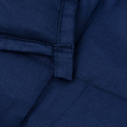 Verzwaringsdeken 5 Kg Stof Blauw 15 kg 220 x 260 cm
