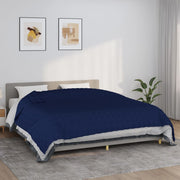 Verzwaringsdeken 235x290 cm 11 kg blauw katoen