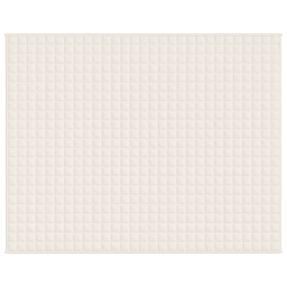 Verzwaringsdeken 5 Kg Stof Lichtkleurig Crème 15 kg 235 x 290 cm