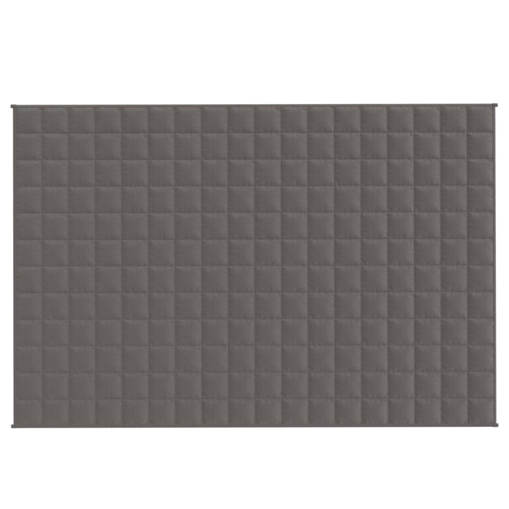 Verzwaringsdeken 120x180 cm 5 kg stof grijs 5 kg 120 x 180 cm