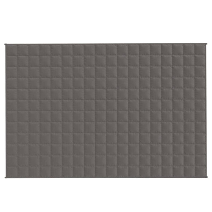 Verzwaringsdeken Stof Grijs 9 kg 120 x 180 cm