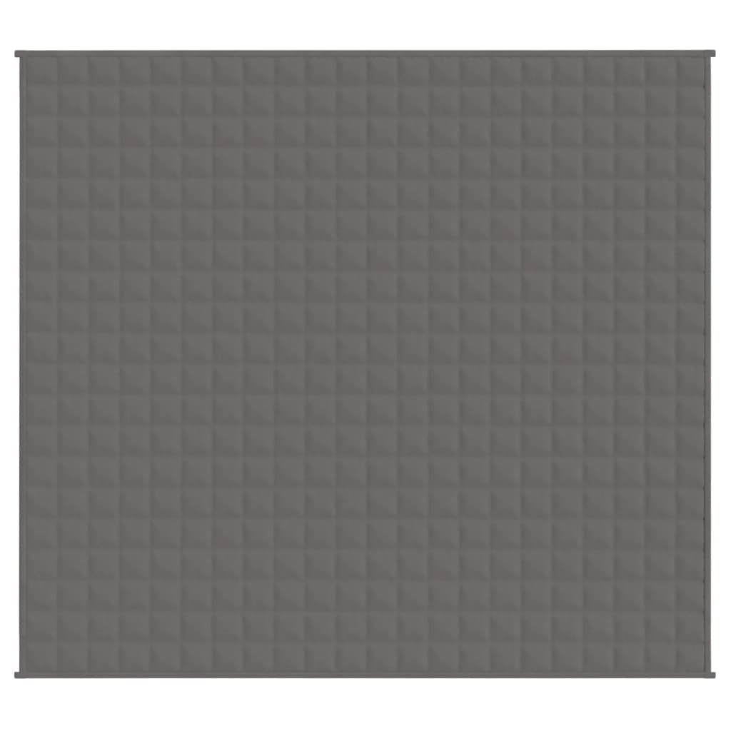 Verzwaringsdeken Stof Grijs 9 kg 200 x 225 cm