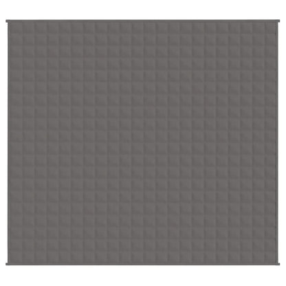 Verzwaringsdeken Stof Grijs 9 kg 200 x 225 cm