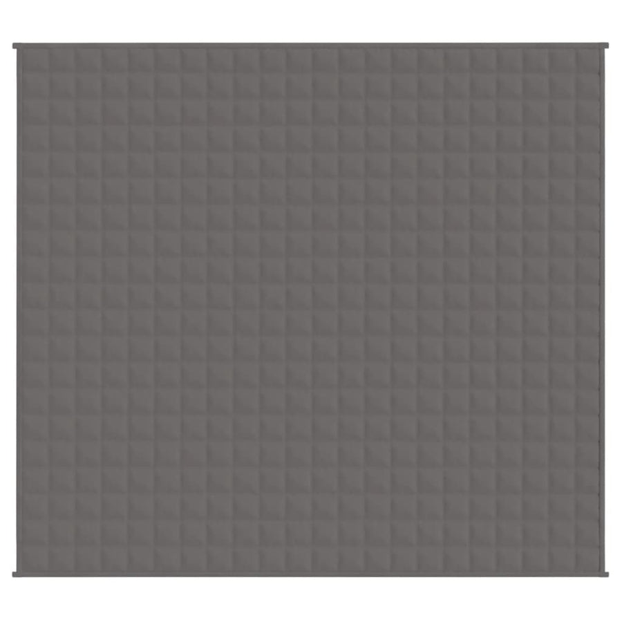 Verzwaringsdeken Stof Grijs 9 kg 200 x 225 cm