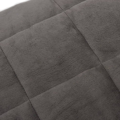 Verzwaringsdeken 220x235 cm 11 kg stof grijs 11 kg 220 x 235 cm