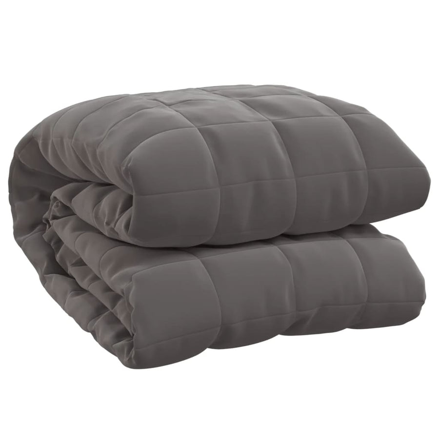 Verzwaringsdeken 5 Kg Stof Grijs 15 kg 220 x 235 cm