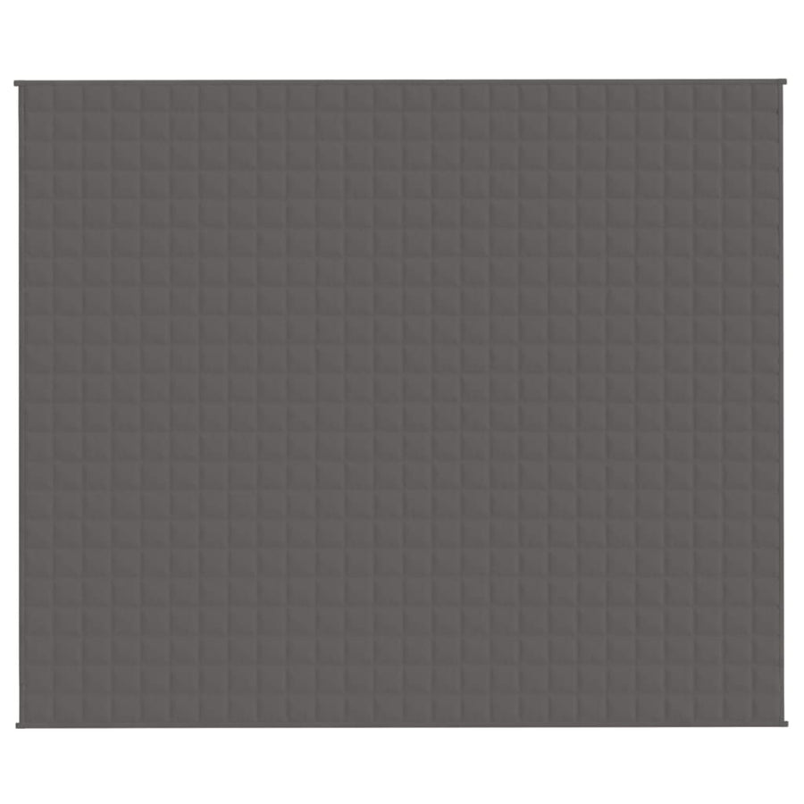 Verzwaringsdeken 220x260 cm 11 kg stof grijs 11 kg 220 x 260 cm