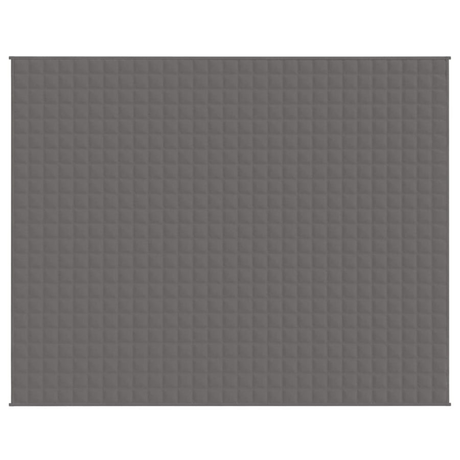 Verzwaringsdeken Kg Stof Grijs 11 kg 235 x 290 cm