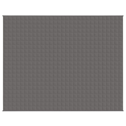 Verzwaringsdeken Stof Grijs 15 kg 235 x 290 cm