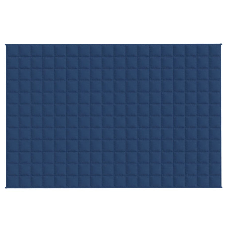 Verzwaringsdeken 120x180 cm 5 kg stof blauw 5 kg 120 x 180 cm
