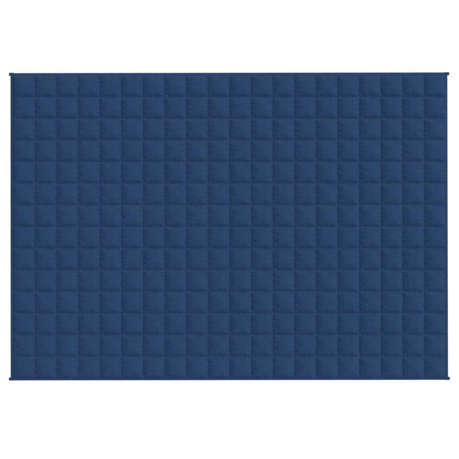 Verzwaringsdeken Stof Blauw 6 kg 138 x 200 cm
