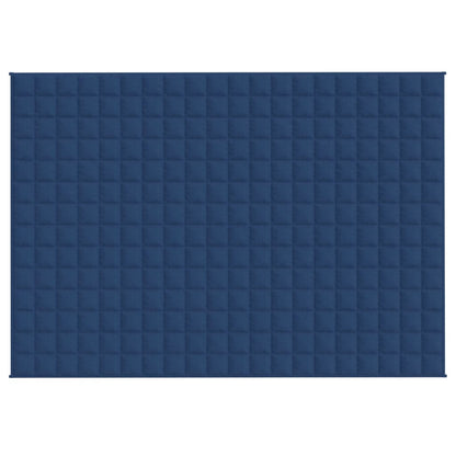 Verzwaringsdeken 138x200 cm 10 kg stof blauw 10 kg 138 x 200 cm