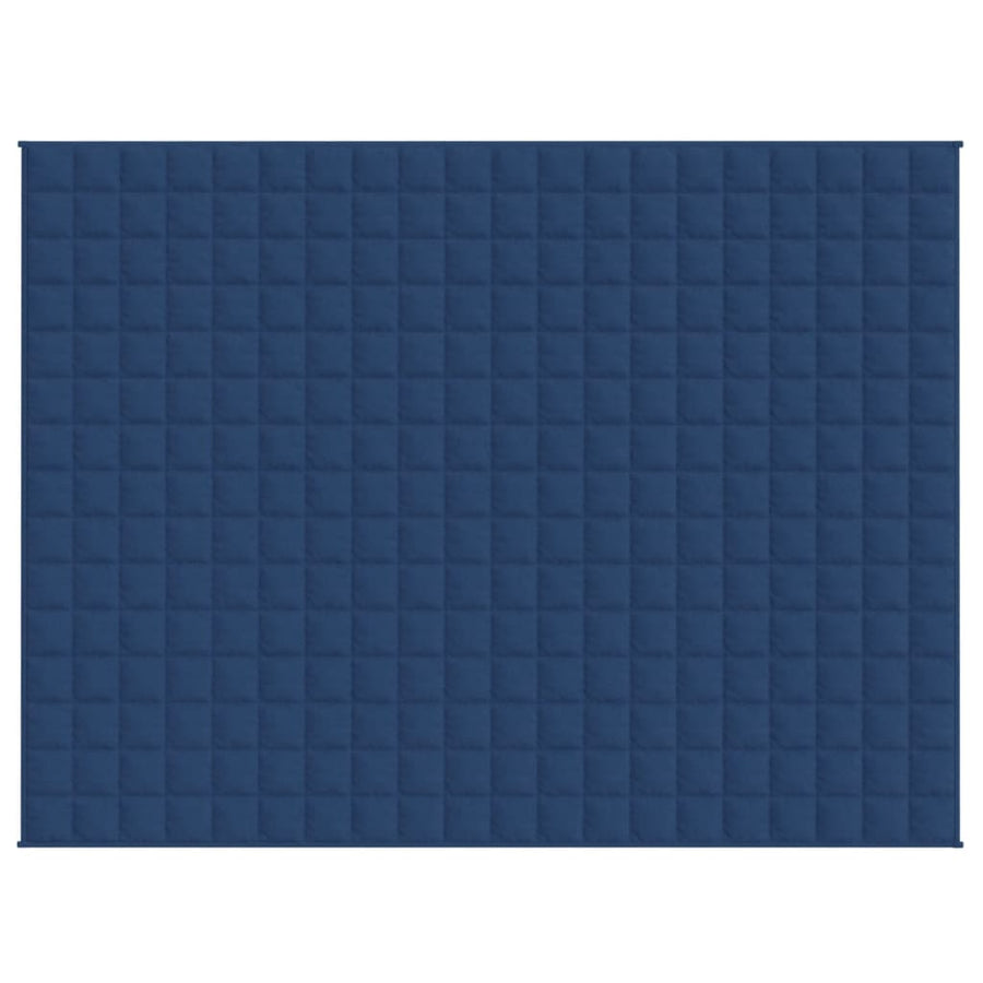 Verzwaringsdeken Stof Blauw 7 kg 150 x 200 cm