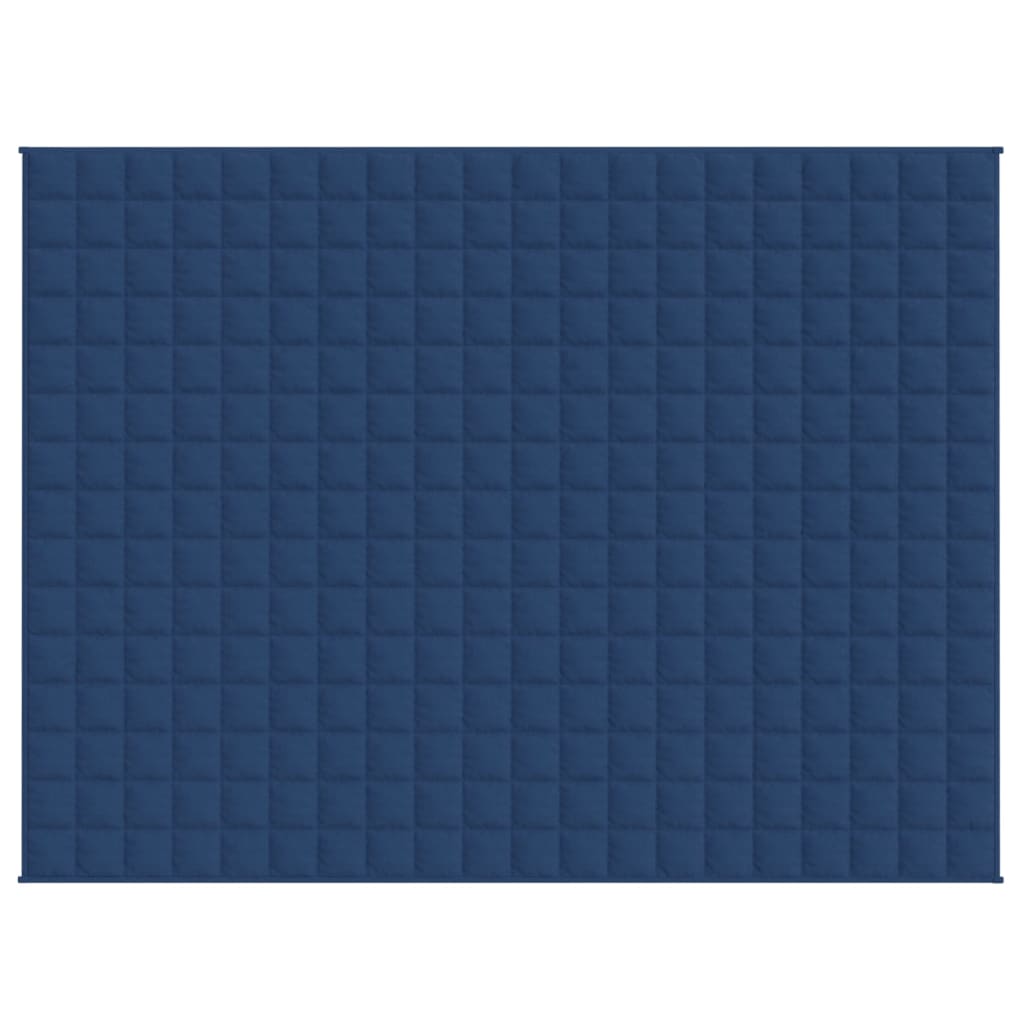 Verzwaringsdeken 150x200 cm 11 kg stof blauw 11 kg 150 x 200 cm