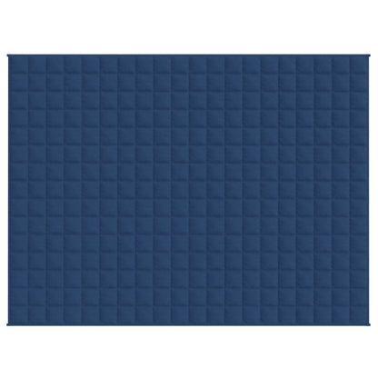 Verzwaringsdeken 150x200 cm 11 kg stof blauw 11 kg 150 x 200 cm