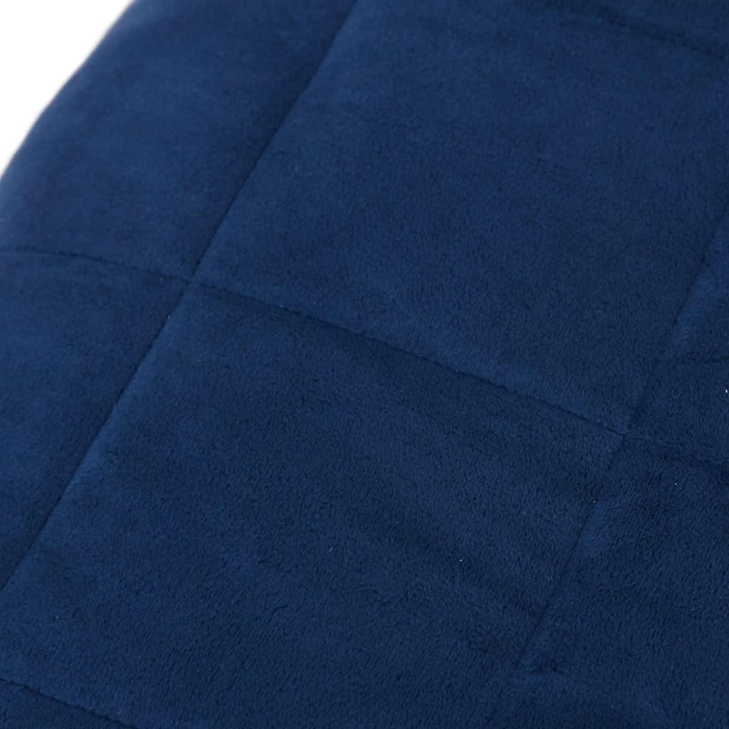 Verzwaringsdeken 150x200 cm 11 kg stof blauw 11 kg 150 x 200 cm