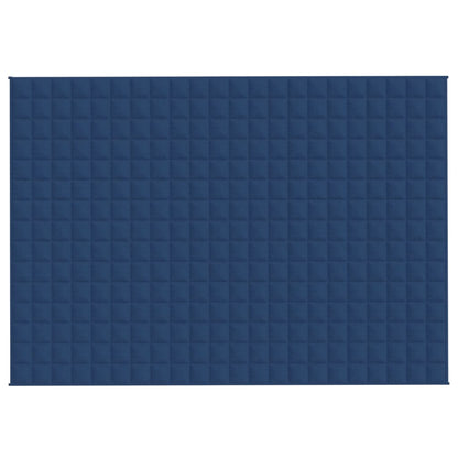 Verzwaringsdeken Stof Blauw 7 kg 155 x 220 cm