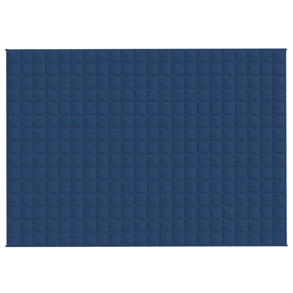 Verzwaringsdeken 155x220 cm 11 kg stof blauw 11 kg 155 x 220 cm