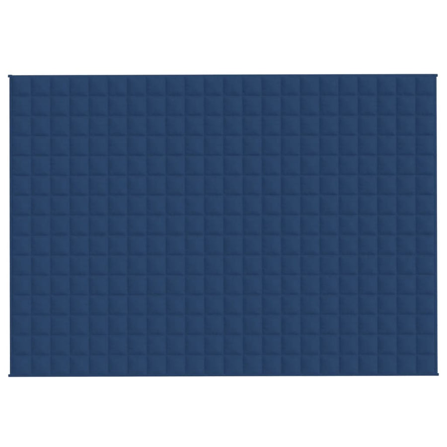 Verzwaringsdeken 155x220 cm 11 kg stof blauw 11 kg 155 x 220 cm
