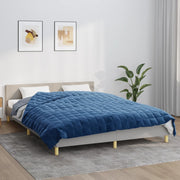 Verzwaringsdeken 200x225 cm 9 kg blauw