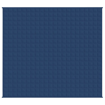 Verzwaringsdeken 220x235 cm 11 kg stof blauw 11 kg 220 x 235 cm