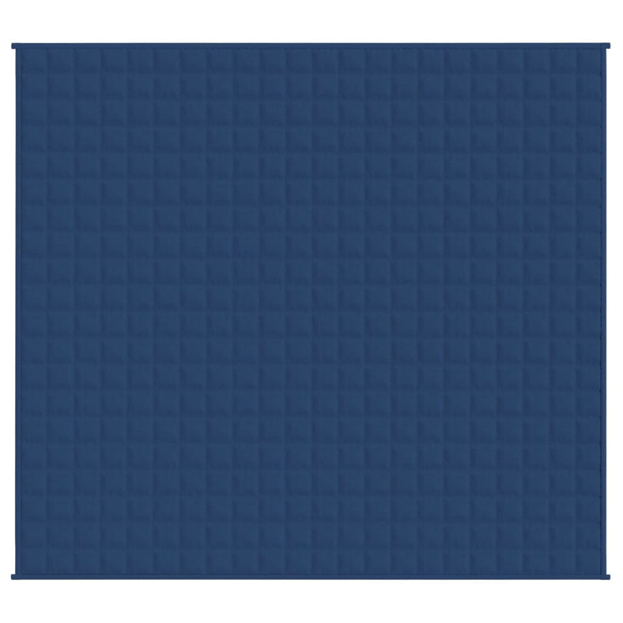 Verzwaringsdeken 220x235 cm 11 kg stof blauw 11 kg 220 x 235 cm