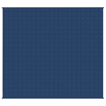 Verzwaringsdeken 5 Kg Stof Blauw 15 kg 220 x 235 cm