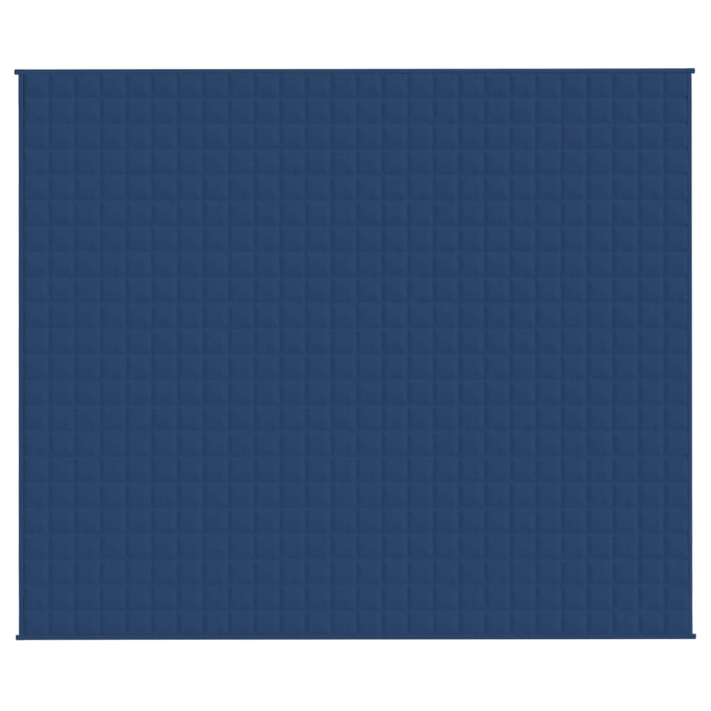 Verzwaringsdeken Kg Stof Blauw 11 kg 220 x 260 cm