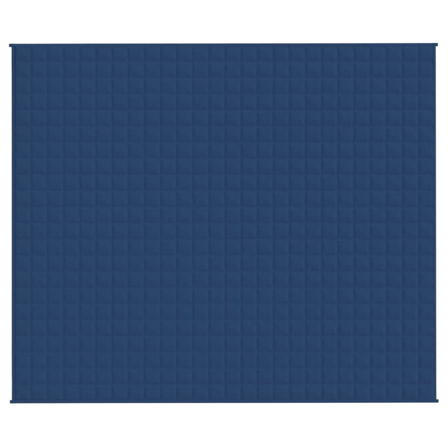 Verzwaringsdeken Kg Stof Blauw 11 kg 220 x 260 cm
