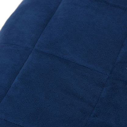 Verzwaringsdeken Kg Stof Blauw 11 kg 220 x 260 cm
