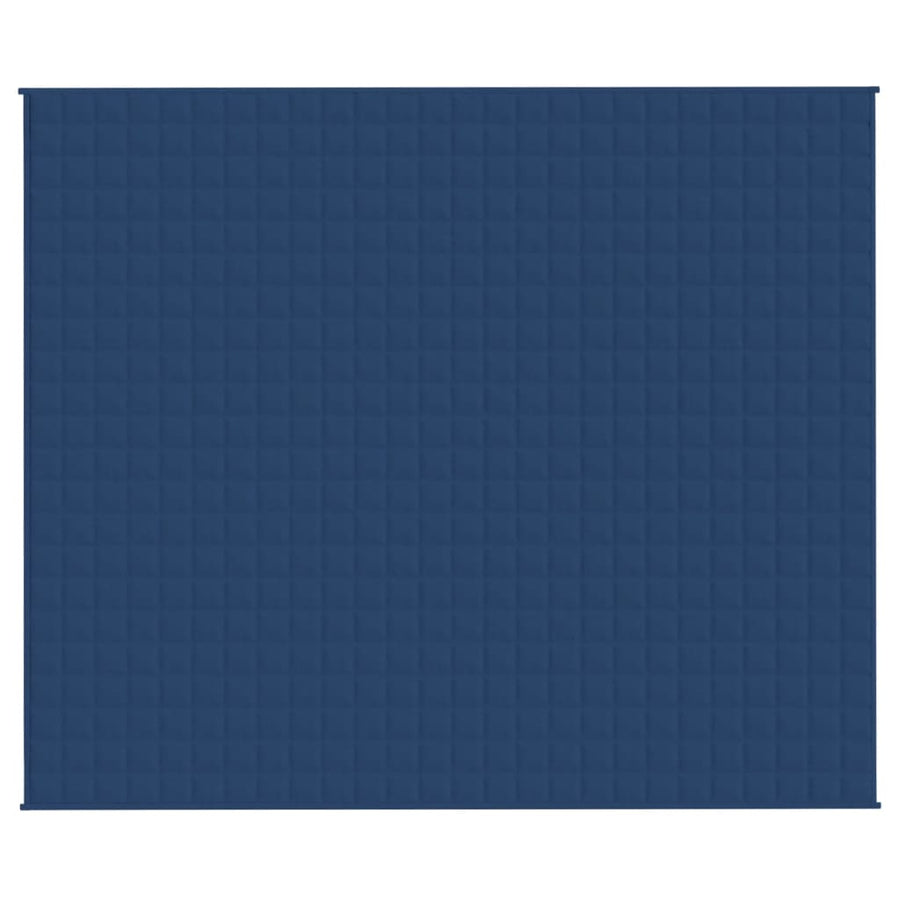 Verzwaringsdeken Stof Blauw 15 kg 220 x 260 cm