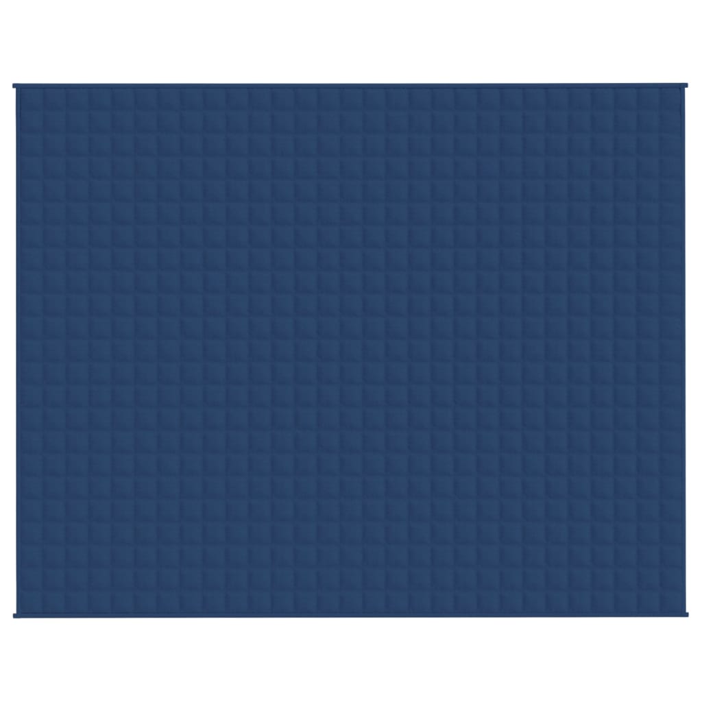 Verzwaringsdeken Kg Stof Blauw 11 kg 235 x 290 cm