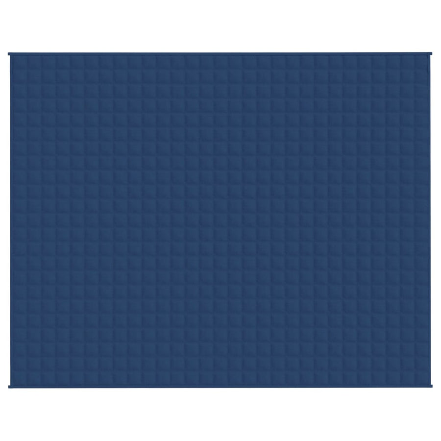 Verzwaringsdeken Kg Stof Blauw 11 kg 235 x 290 cm