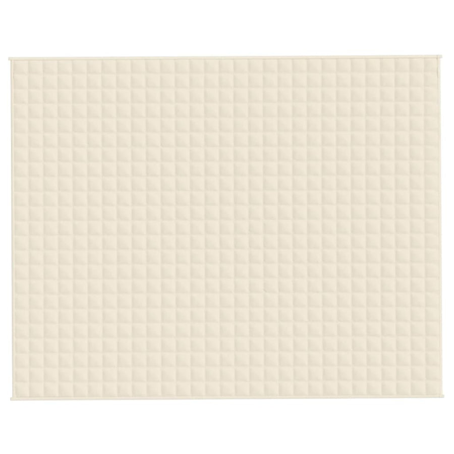 Verzwaringsdeken 235X290 Cm 11 Kg Stof Lichtcrèmekleurig 235 x 290 cm
