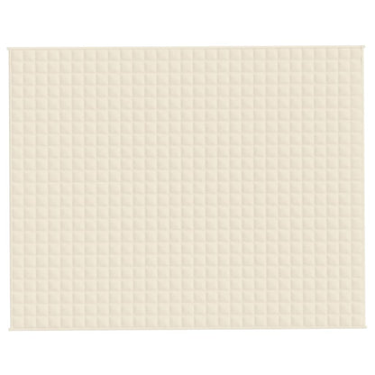 Verzwaringsdeken 235x290 cm 15 kg stof lichtcrèmekleurig 15 kg 235 x 290 cm
