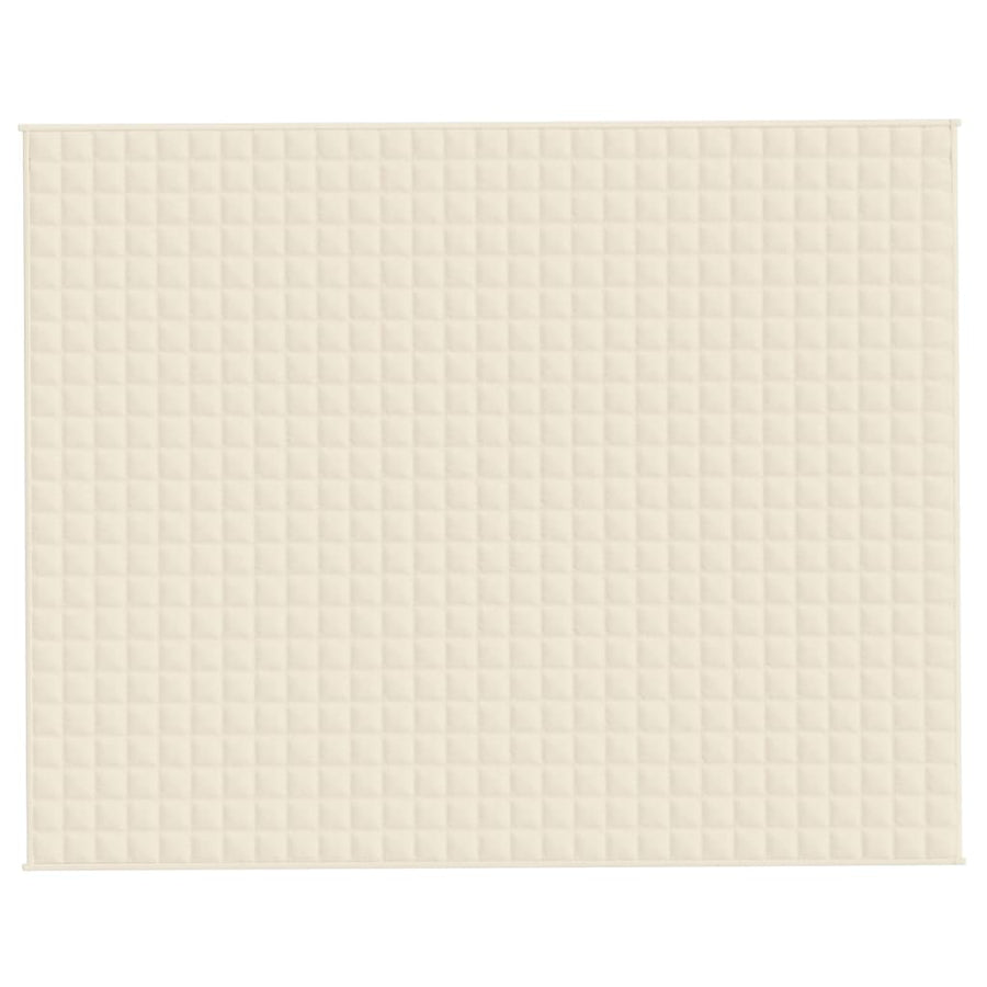 Verzwaringsdeken 235x290 cm 15 kg stof lichtcrèmekleurig 15 kg 235 x 290 cm