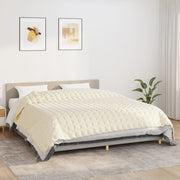 Verzwaringsdeken 235x290 cm 15 kg licht crème