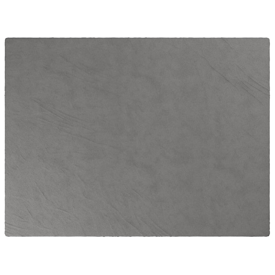 Verzwaringsdeken met hoes 150x200 cm 7 kg stof grijs
