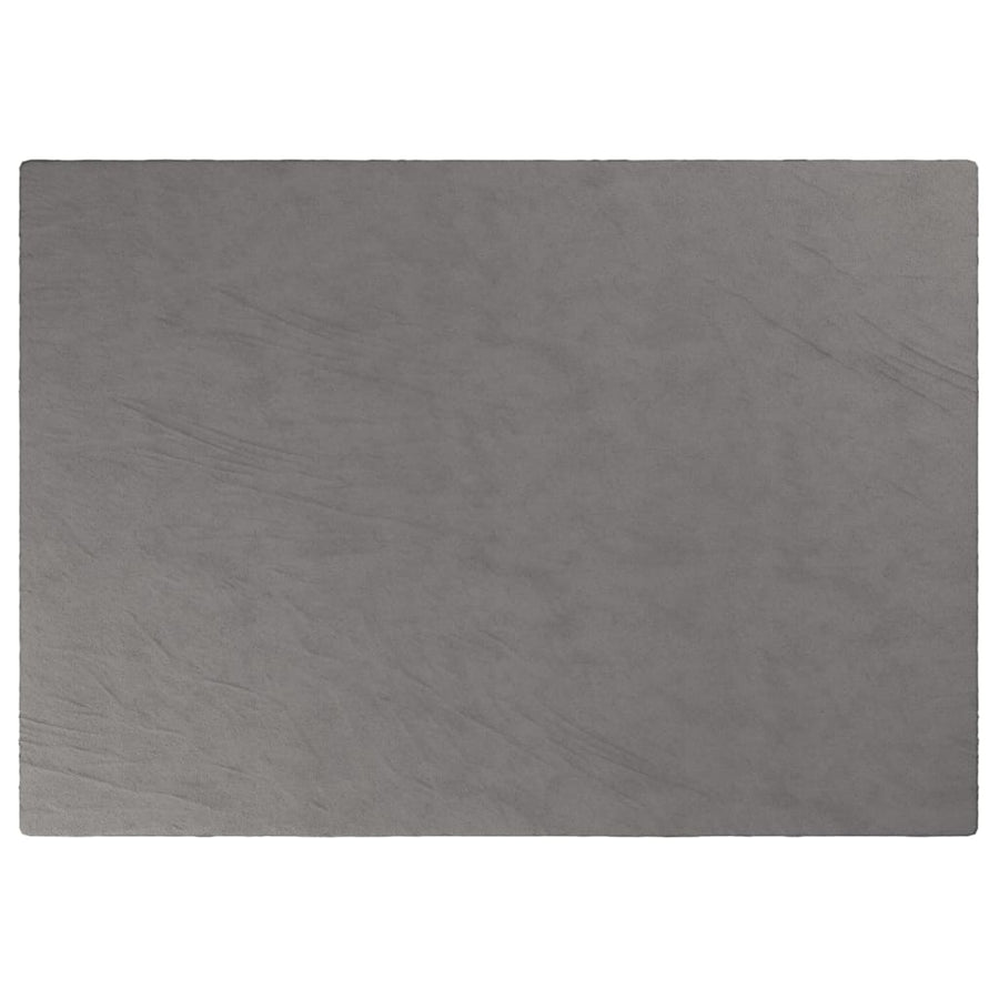 Verzwaringsdeken met hoes 155x220 cm 11 kg stof grijs 11 kg 155x220 cm