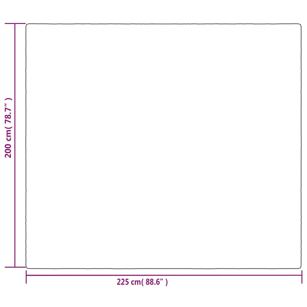 Verzwaringsdeken met hoes 200x225 cm 9 kg stof grijs 9 kg 200x225 cm