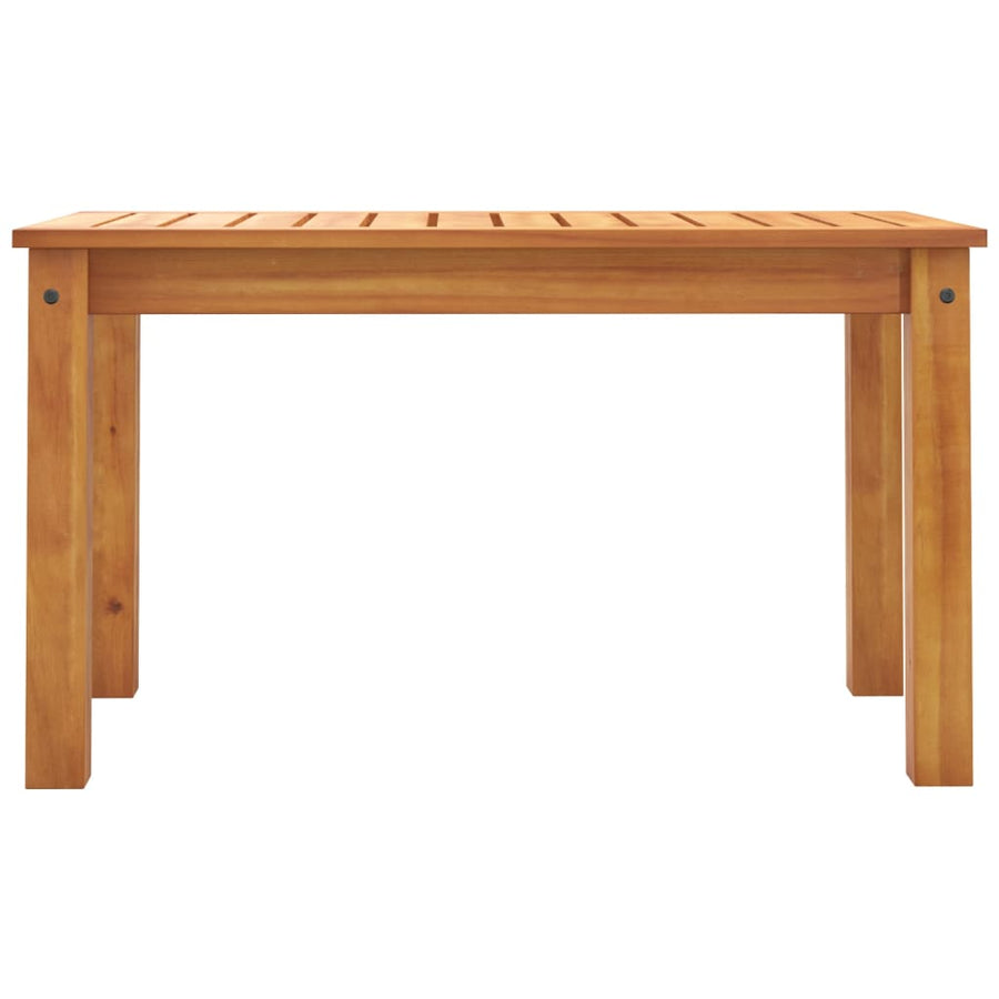 4-delige Loungeset met kussens poly rattan en massief hout