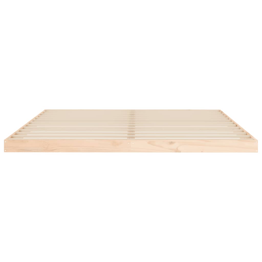 Bedframe Massief Grenenhout Super King 180 x 200 cm Naturel