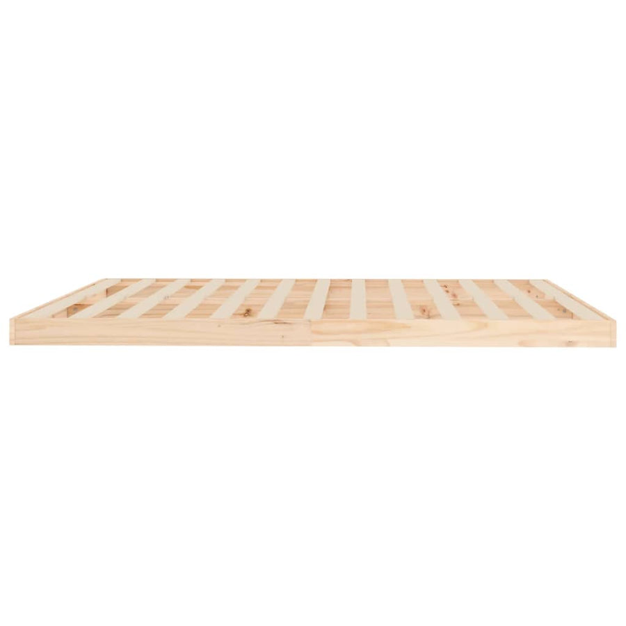 Bedframe Massief Grenenhout Super King 180 x 200 cm Naturel