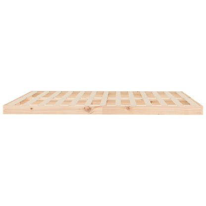 Bedframe Massief Grenenhout 160 x 200 cm Naturel