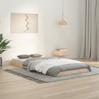 Solid pine bed frame 90x200 cm