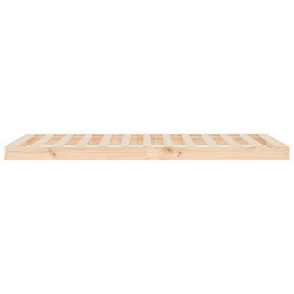 Bedframe Massief Grenenhout Single 90 x 190 cm Naturel