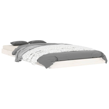 Bedframe Massief Grenenhout Wit 90X190 Cm Single 90 x 190 cm
